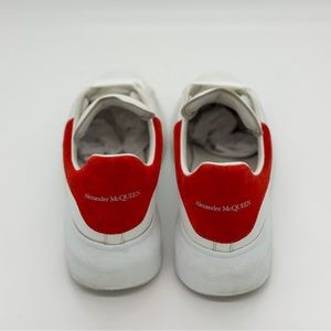 ALEXANDER MCQUEEN Red Oversized Sneakers